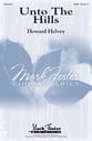 Unto the Hills SATB choral sheet music cover